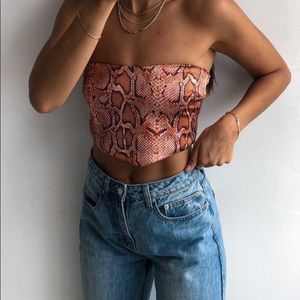 TIGER MIST TUBE TOP